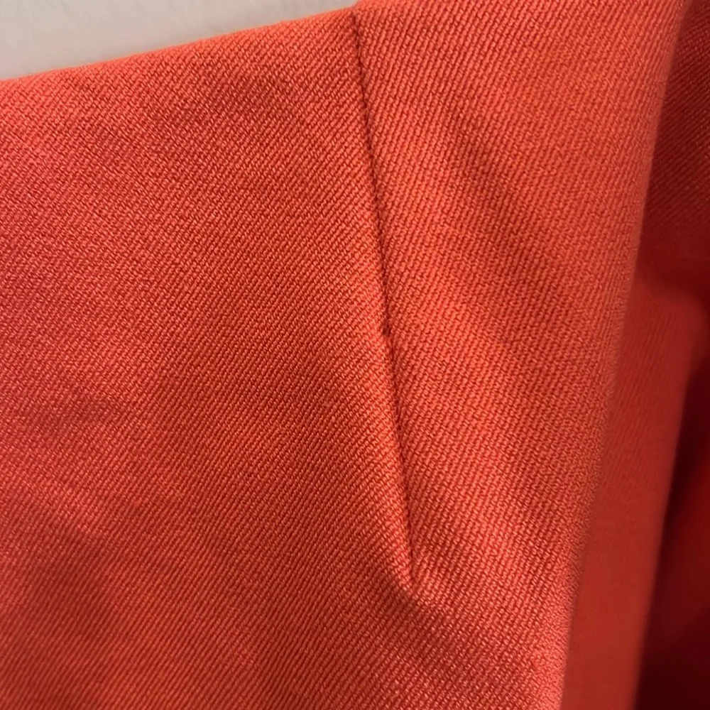 Kate Hill Caroline Fit Capri Pants in Grapefruit Orange, Women’s Sz 14, NEW